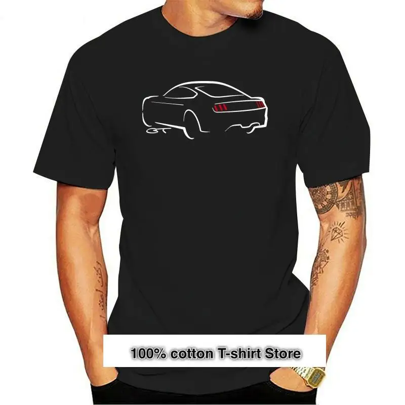 

Camisetas clásicas de alta calidad para fanáticos del coche americano, camiseta con diseño de Muscle Gt Mustang, V8, verano 2019