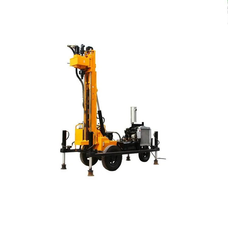 

Wheel Pneumatic Top hammer rock drilling rig