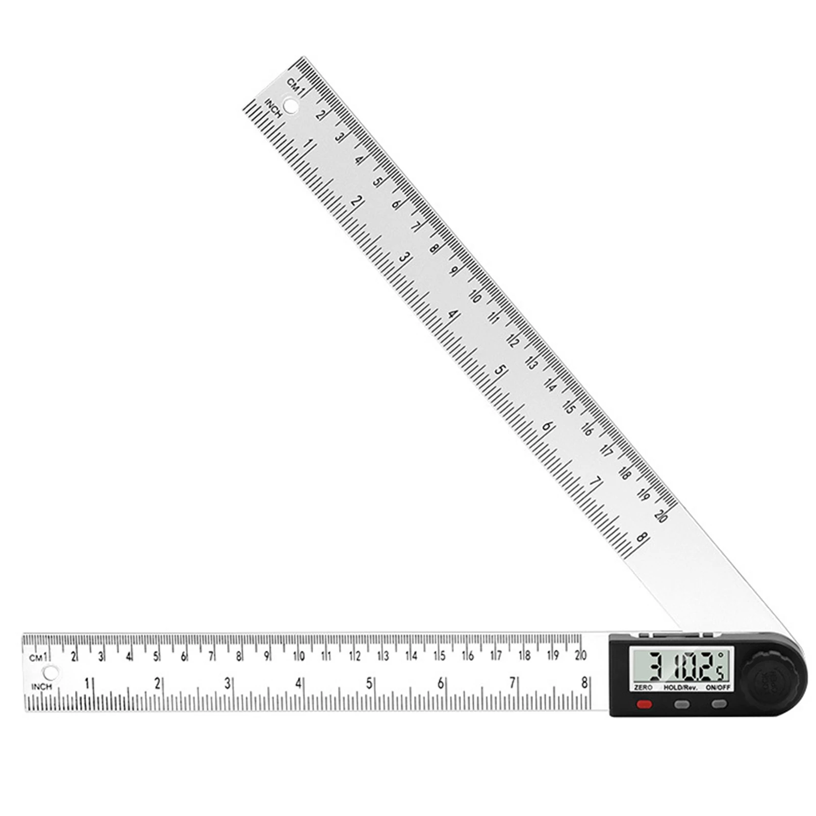 

Digital Angle Ruler Meter 0-200mm 360 Degree Goniometer Angle Ruler Electron Goniometer Protractor Angle Finder Scale Measuring