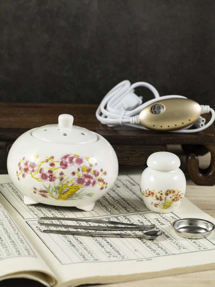 Испаритель в виде краба электронная керамическая курильница из сандалового