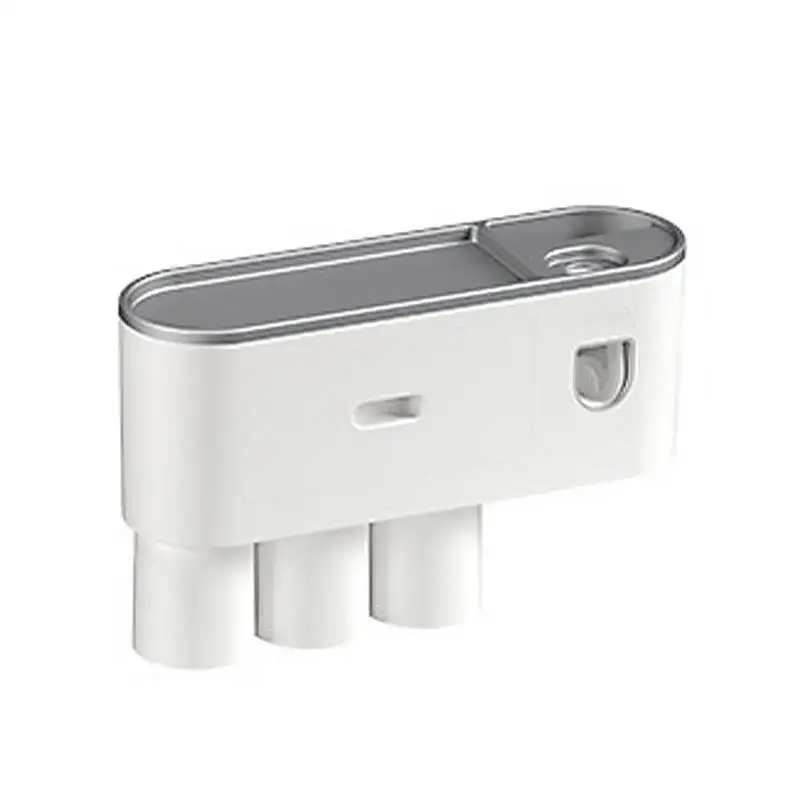 

Держатели для зубных щеток настенный автоматический диспенсер для зубной пасты выдавливатель без перфорации для полоскания рта и зубной щ...