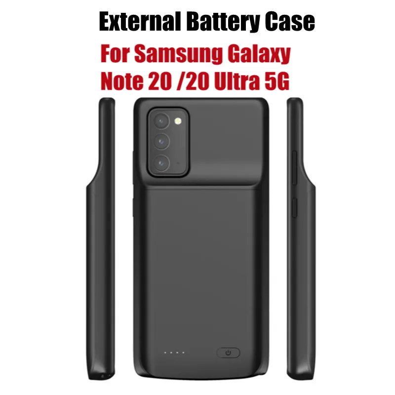 

Power Bank Battery Charging Case for Galaxy Note 20 5G Battery Case Battery Charger Cases for Samsung Galaxy Note 20 Ultra