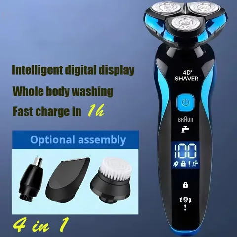Электробритва MIJIA 4D серого цвета