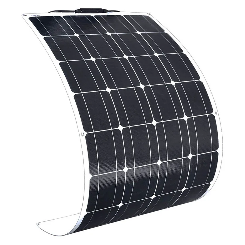 

China good quality flexible ETFE 100 watt curved solar panels