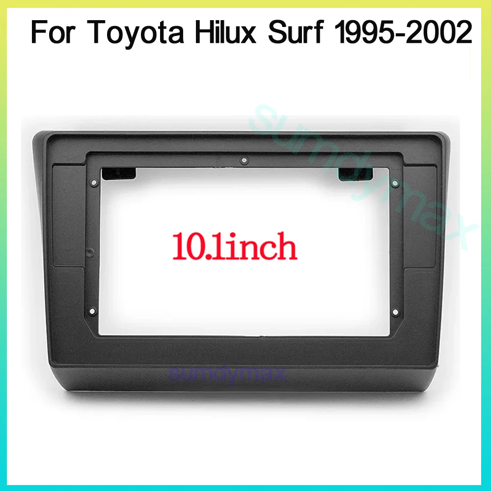 10 1-дюймовая 2-диночная рамка для автомобильного радиоприемника Toyota Hilux Surf 1995-2002