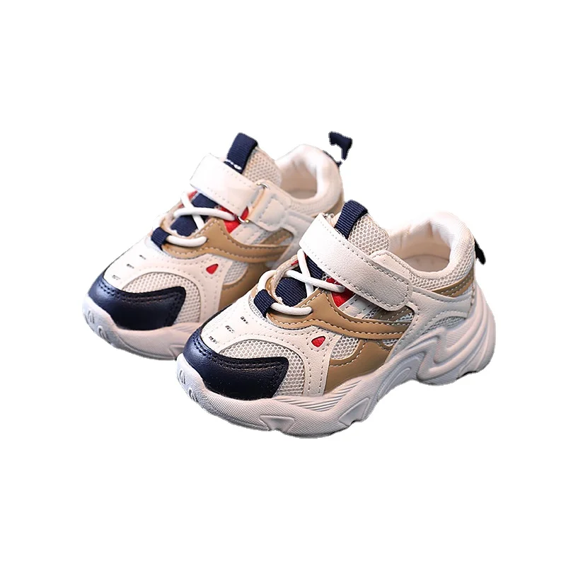 

Весенние детские кроссовки, модная сетчатая дышащая Спортивная обувь для мальчиков, мягкая подошва, размер 21-30 SFH010