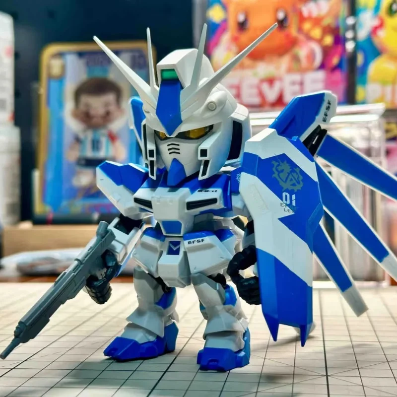 Фото Новая коллекционная мини-фигурка Bandai Namco Hi V Gundam QMSV в слепой коробке, аниме-игрушка, украшение для хобби, коллекционная вещь, подарок, в наличии №1