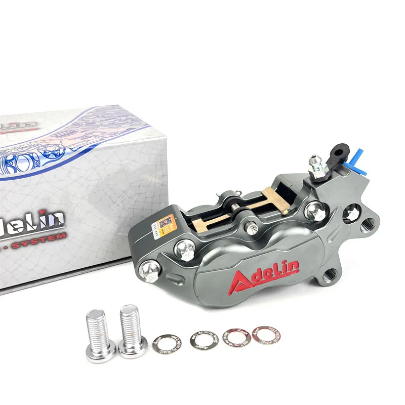 

Adelin ADL-20 тормозной суппорт HF6/F101 мотоциклетный дисковый тормозной суппорт правый 4 поршня 40 мм для BWS RSZ CNC Honda cbr 1000