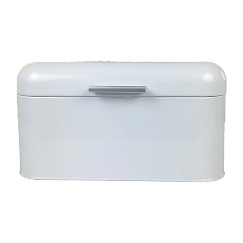 

Bread Box Kitchen Countertop Iron Large Bread Storage Box, Suitable For Bread,Bagels,Chips Food Bread Storage Container