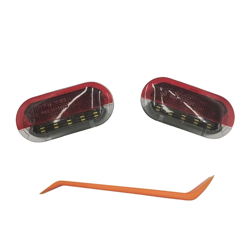 

Светодиодный дверной светильник Welcome Footwell Light для VW Golf MK4 Beetle Cabrio Jetta Bora Polo Sharan Vento Touran Skoda Octavia