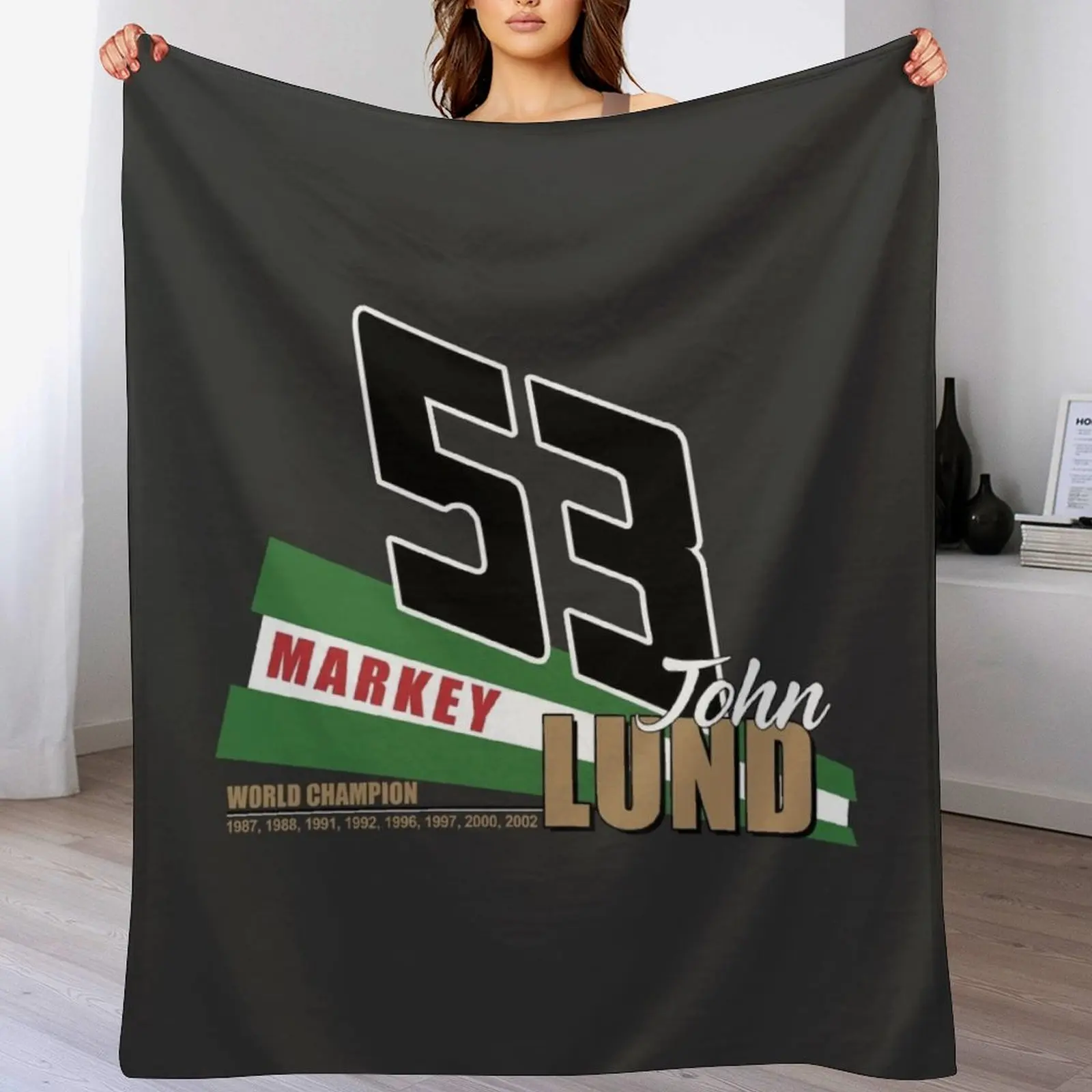 53 Джон Лунд Бриска F1 Чемпион мира Одеяло косплей аниме Летние декоративные