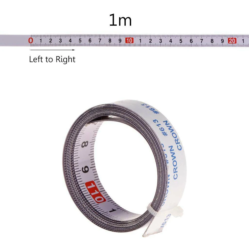 

Ruler Tape Measure Miter Track White 1Pcs Measure Scale Metric Replacement Woodworking Tools 1/2/3/5M Brand New