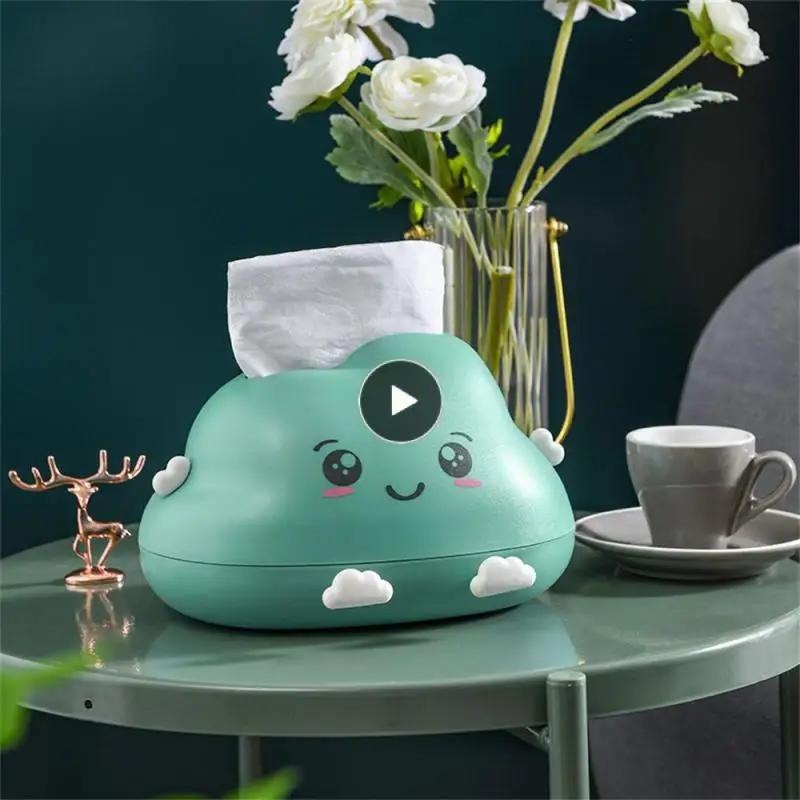 

Мультяшное милое украшение для гостиной, настольное украшение, облако, фотобокс, многофункциональный бумажный поднос, домашняя кавайная ру...