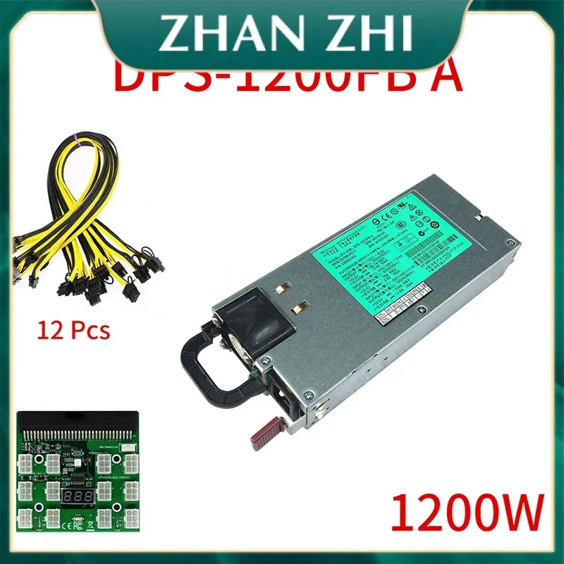 Блок питания 1200 Вт DPS-1200FB A HSTNS-PD11 440785 -001 441830 Для сервера DL580 G5 для майнинга