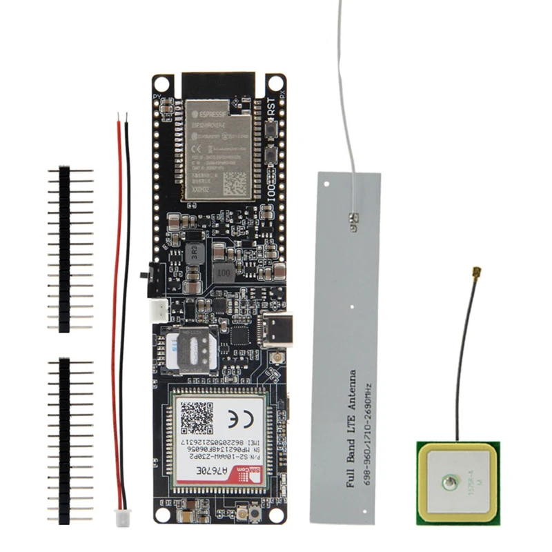 

T-SIM A7670E R2 Wireless Module ESP32 Chip 4G LTE CAT1 MCU32 Development Board Support GSM/GPRS/EDGE For Arduino