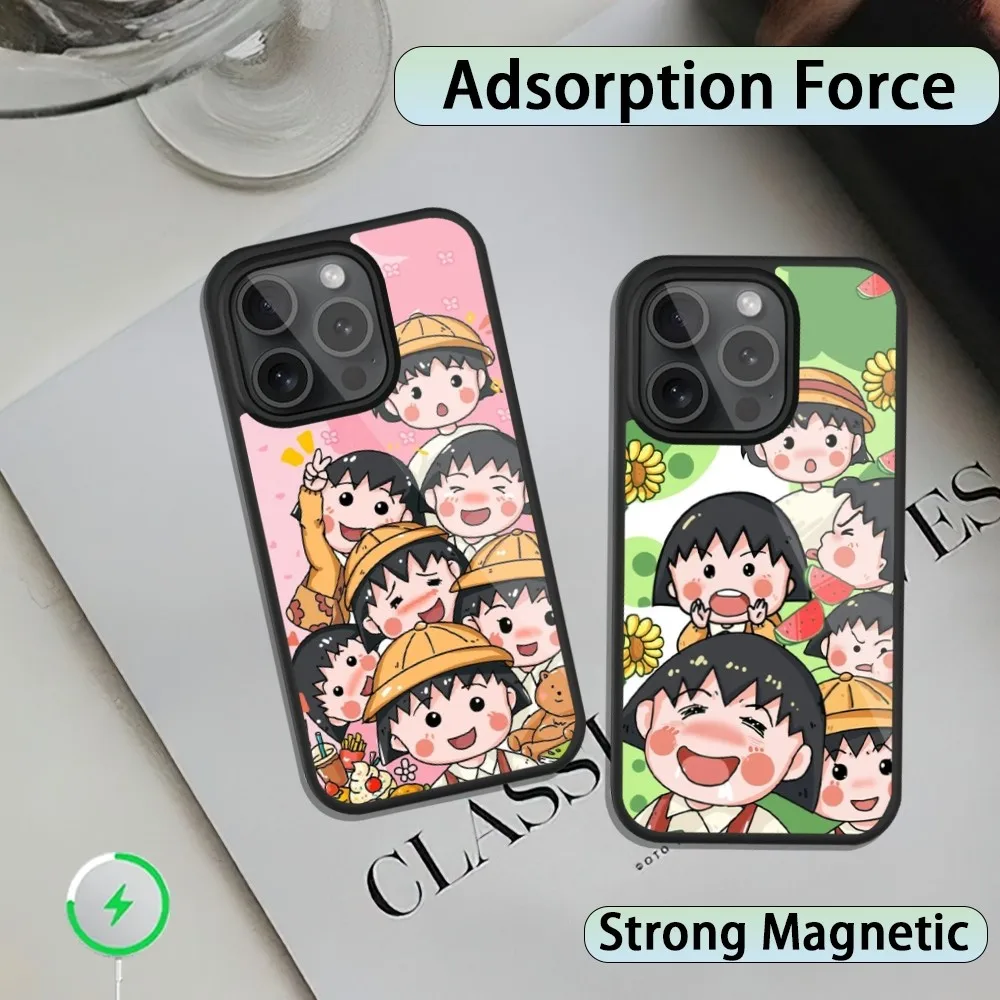 Милый мультяшный чехол для телефона C-Chibimaruko Chan легкий нескользящий пылезащитный