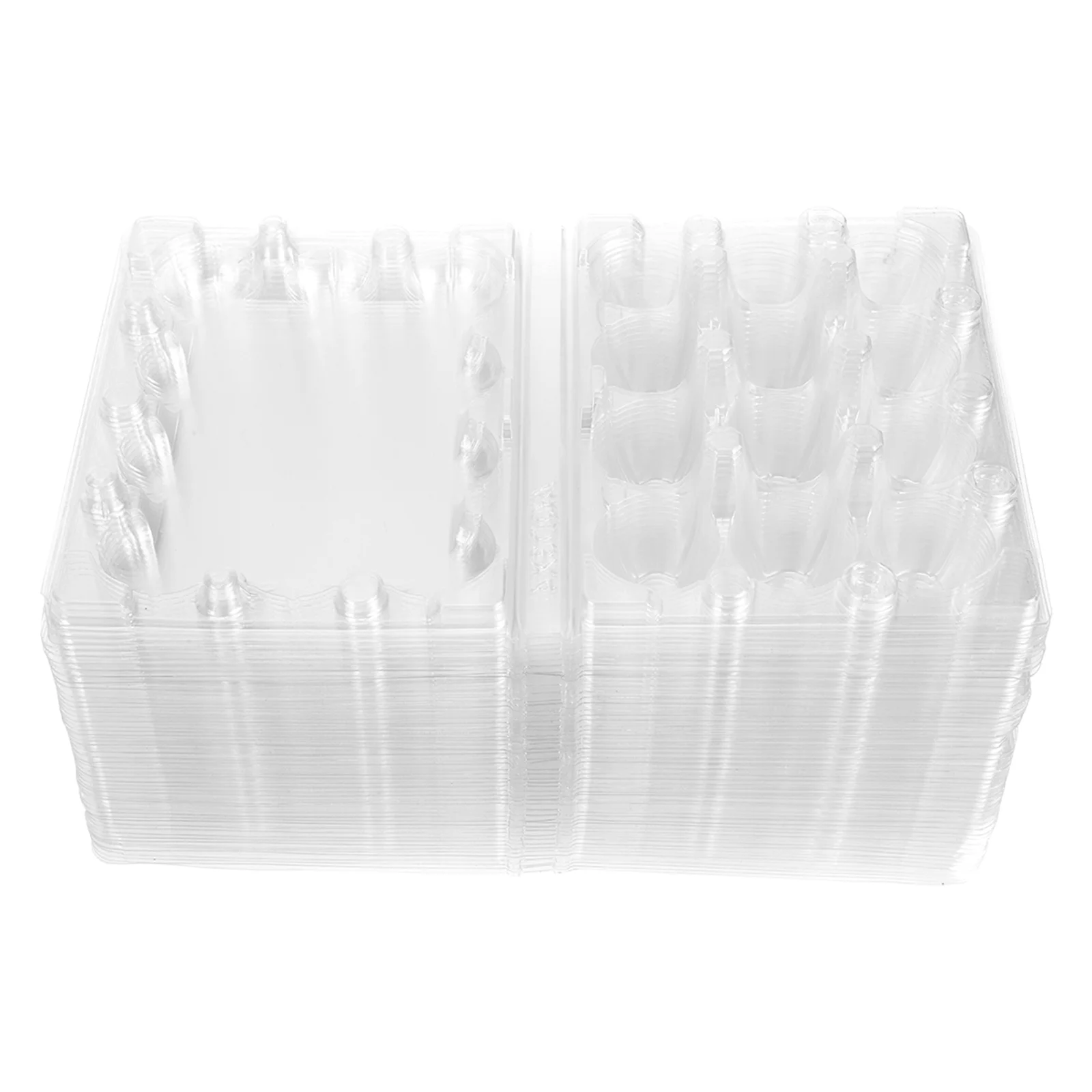 

Egg Quail Eggs Cartons Storage Holder Container Plastic Trays Tray Carton Kitchen Fresh Box Holders Refrigerator Fridge