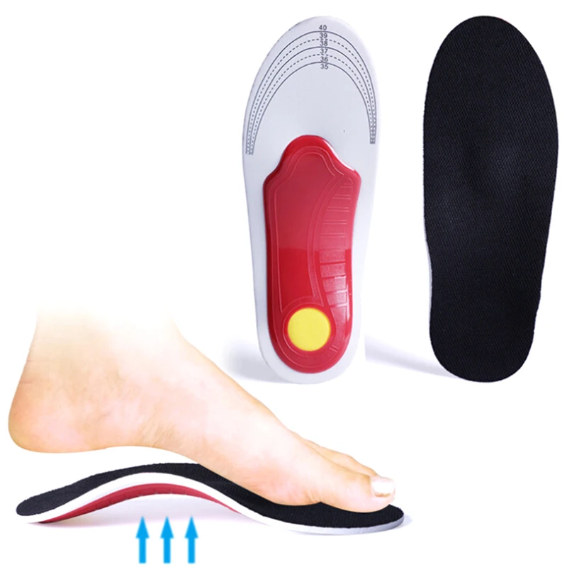 

1 Pair Orthotic Insole Arch Support Flat Feet Insert Foot Care Fasciitis Relief