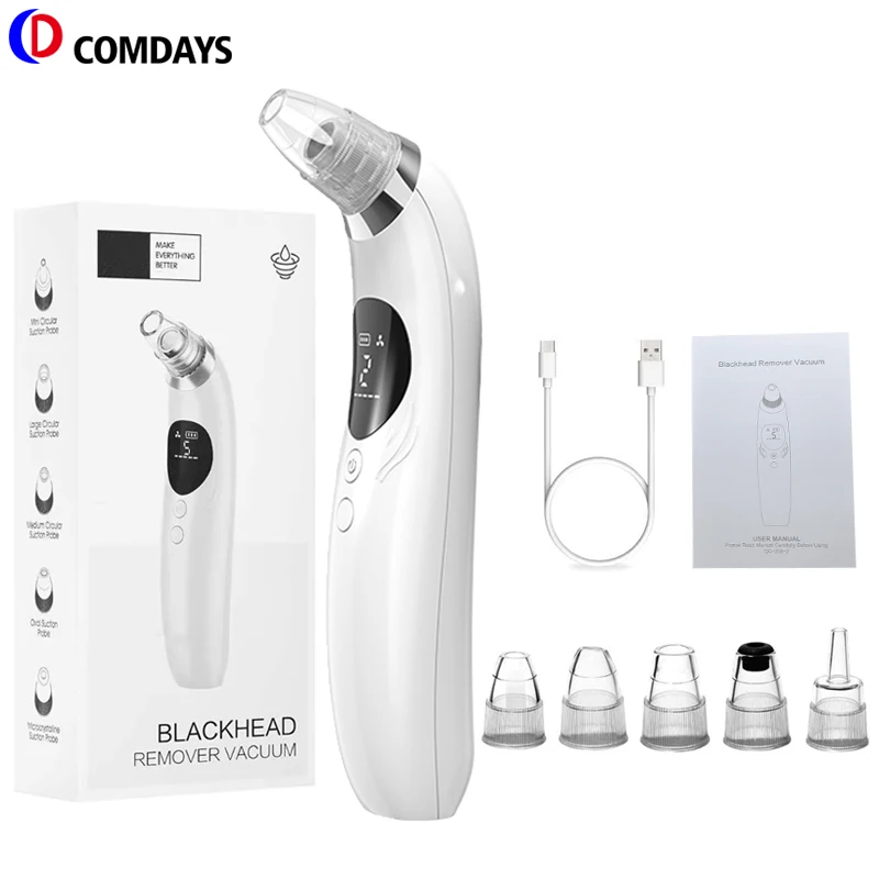 Аппарат для очистки пор устройство удаления черных точек вакуумное на лице и