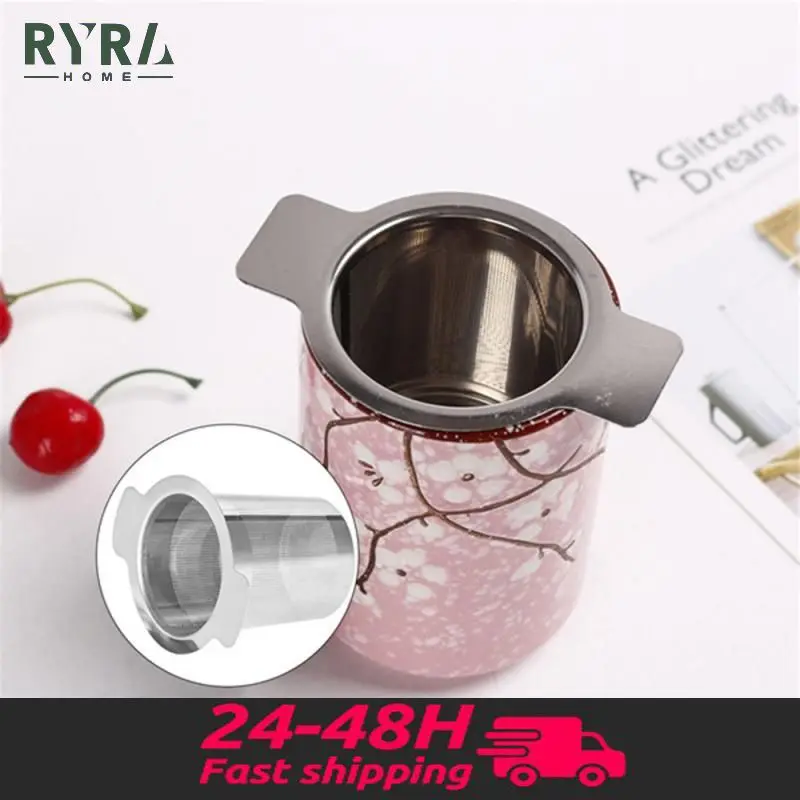 

Металлический фильтр для заваривания чая, ситечко для заваривания чая из нержавеющей стали, фильтр сито для специй для заваривания чая, кух...