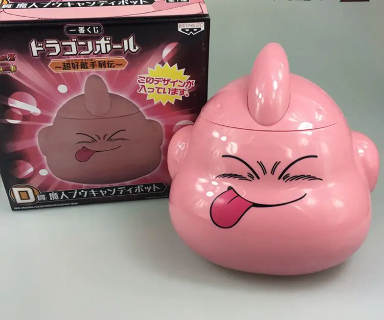 Аутентичная японская фабрика очков Magic 18 см Majin Buu Dragon Ball ведро для закусок коробка