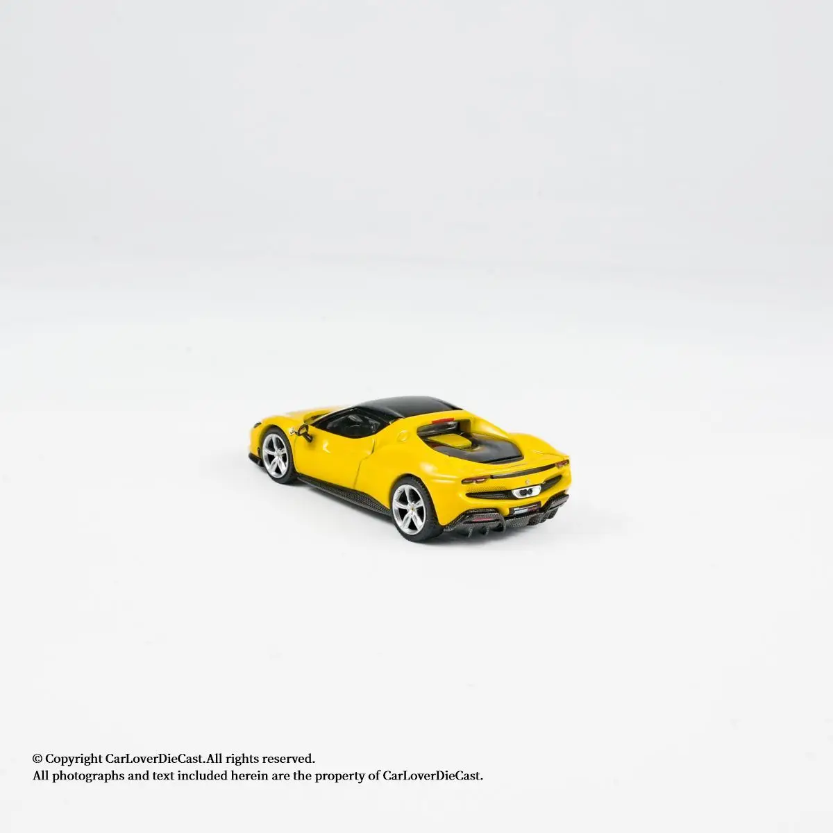 Литая под давлением модель автомобиля из сплава BBR в масштабе 1:64 Ferrari 296 GTB Giallo Modena (art.: 3920d3cd3c28e) - 3920d3cd3c28e