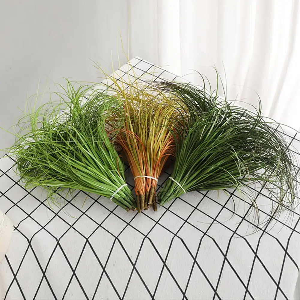 

1 Branch Chic Simulation Plant Colorfast Artificial Plant Beautiful Realistic Artificial Wheat Grass Reusable