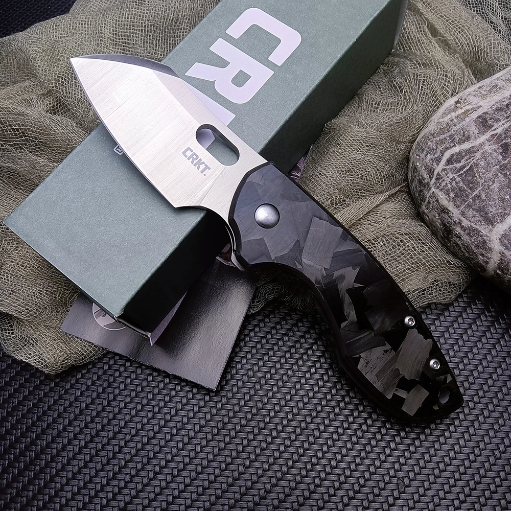 

CRKT 5311 Mini Folding Knife Multitool 8Cr13MoV Blade Outdoor Pocket Knives EDC Hunting Knives Rescue Tool Camping Flipper Knife