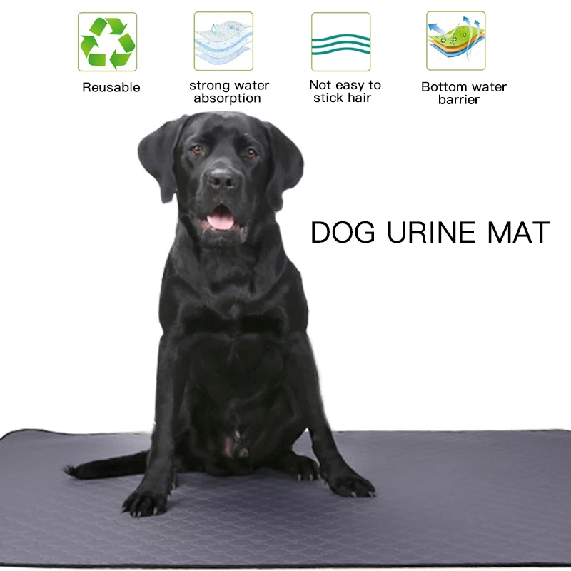 

Dog Training Pad Washable Pet Pee Mat Super Absorbent Non-Slip Puppy Crate Mat Reusable Incontinence Pads for Dogs Cats Rabbit