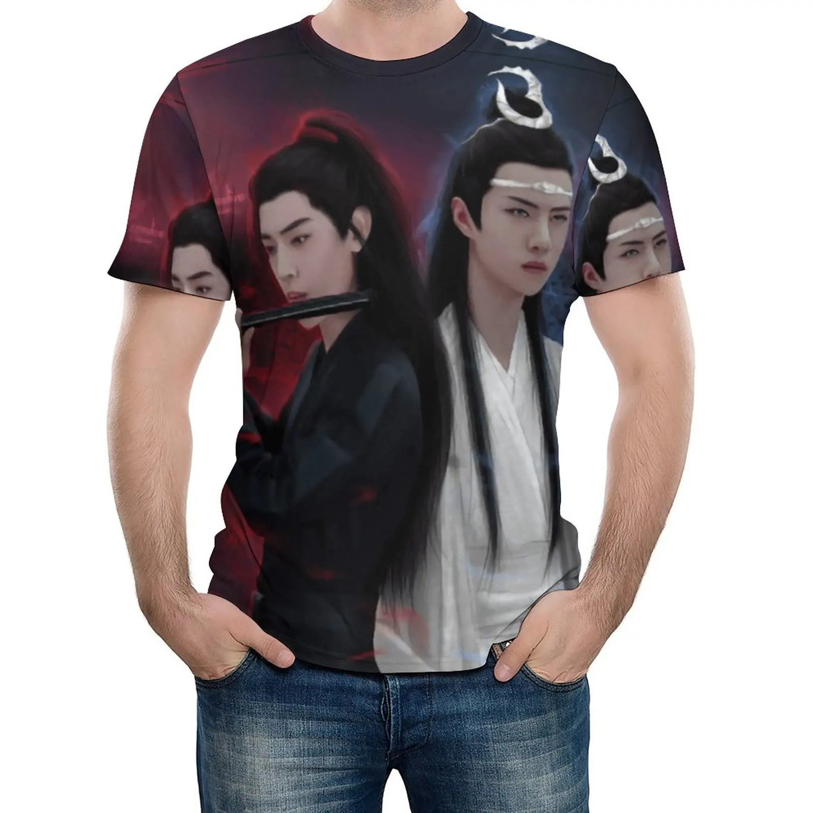 

Novelty Wangxian The Untamedirt Tees top Quality Travel Eur Size