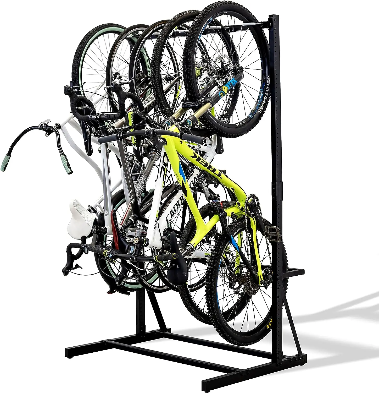 

Bike Storage , Indoor Garage Floor Stand, Bicycle Organizer (5 Bike)