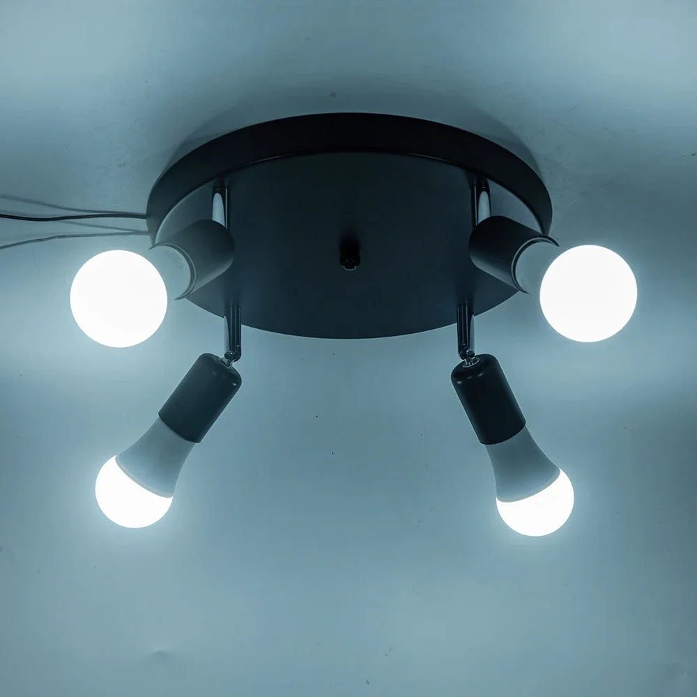 Современная светодиодная потолочная люстра освещение для гостиной кухни