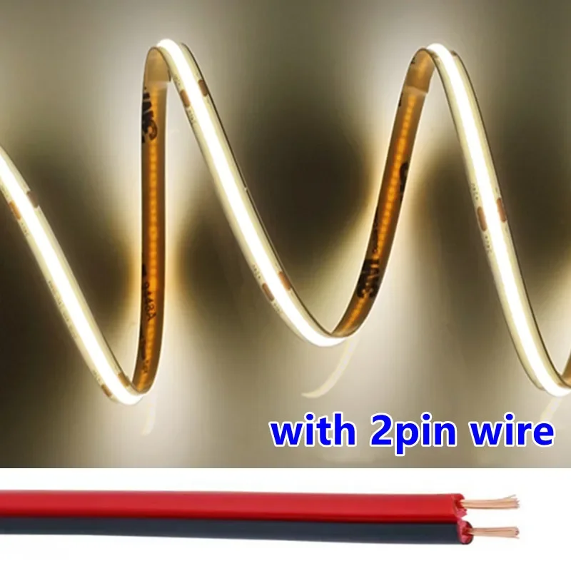 

COB светодиодная лента OuuZuu 5 мм 12В/24В 480/320 LEDs