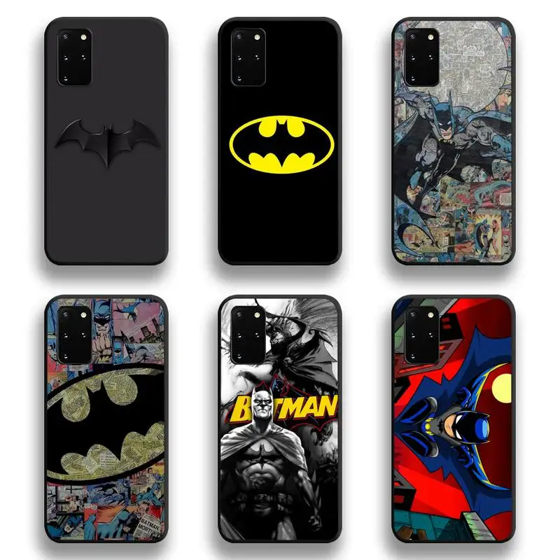

Superhero Batman Phone Case For Samsung Galaxy S21 Plus Ultra S20 FE M11 S8 S9 plus S10 5G lite 2020