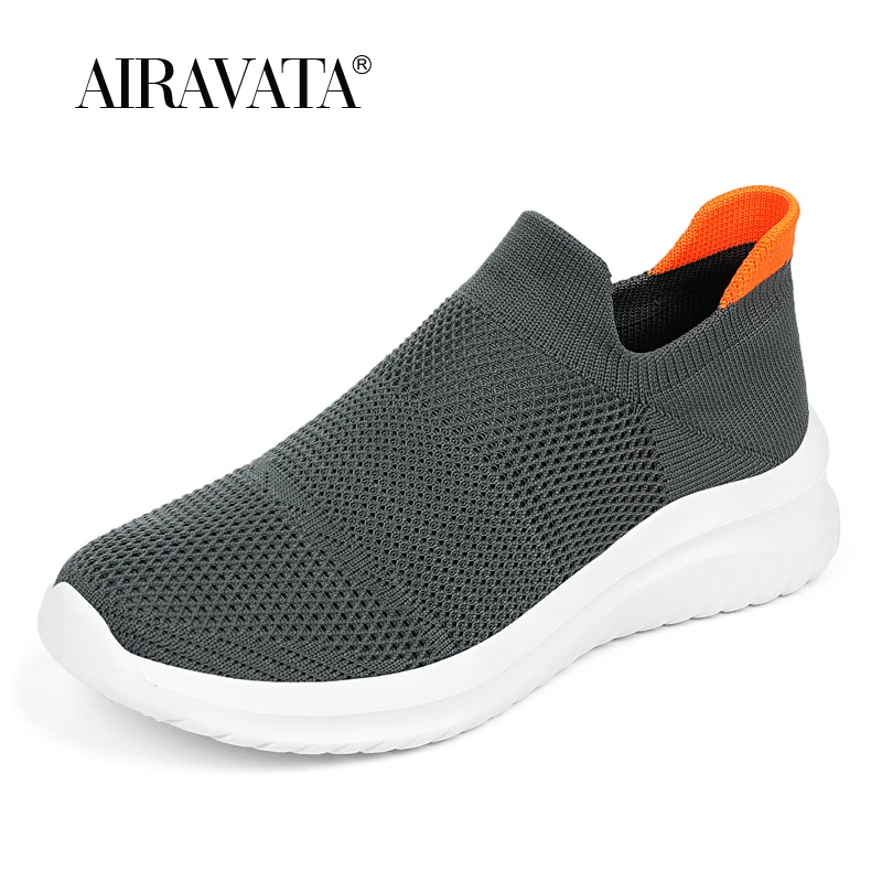 Men Women Sneakers Comfortable Walking Shoes Outdoor Knitted Loafers Casual Trekking Sports Shoes