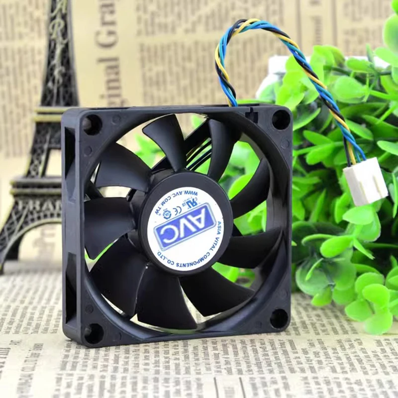 DS07015T12U 12V0.70A 7CM 7015 4-проводной ШИМ-вентилятор охлаждения шарикоподшипника с