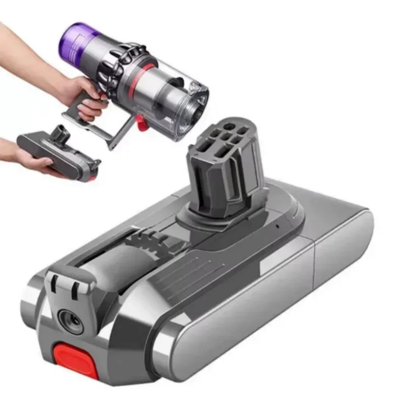 Аккумулятор V12 25 5 В 6000 мАч 21700 для пылесосов Dyson Detect Slim