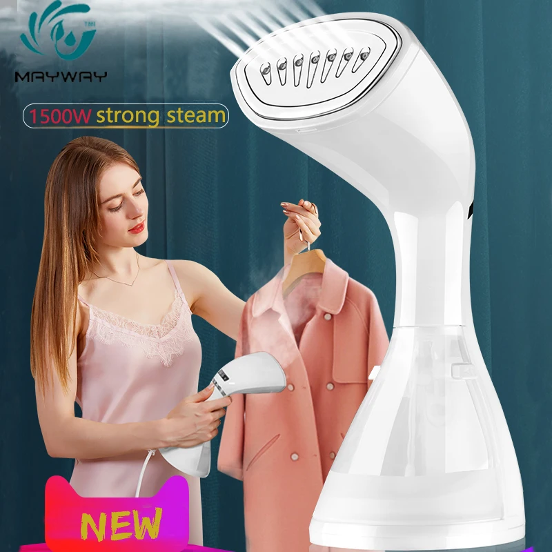 Enlarge Steam Iron Garment Steamer Handheld Fabric 1500W Travel Vertical Mini Portable High Quality Home Travelling For Clothes Ironing