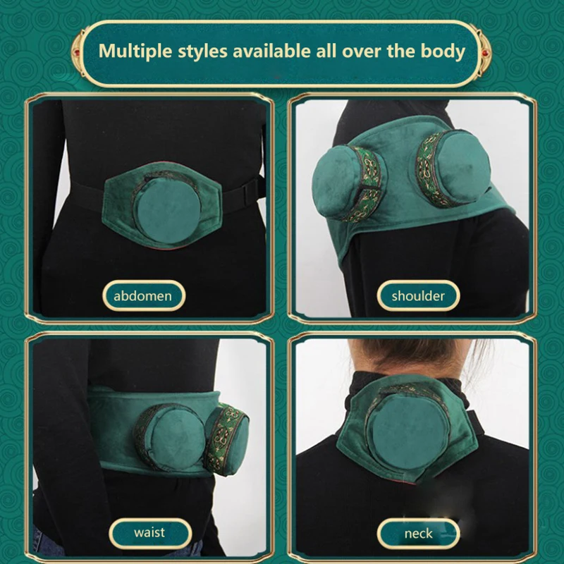 Бездымная сумка для прижигания бархатная горелка лекарств мокса-терапия теплый