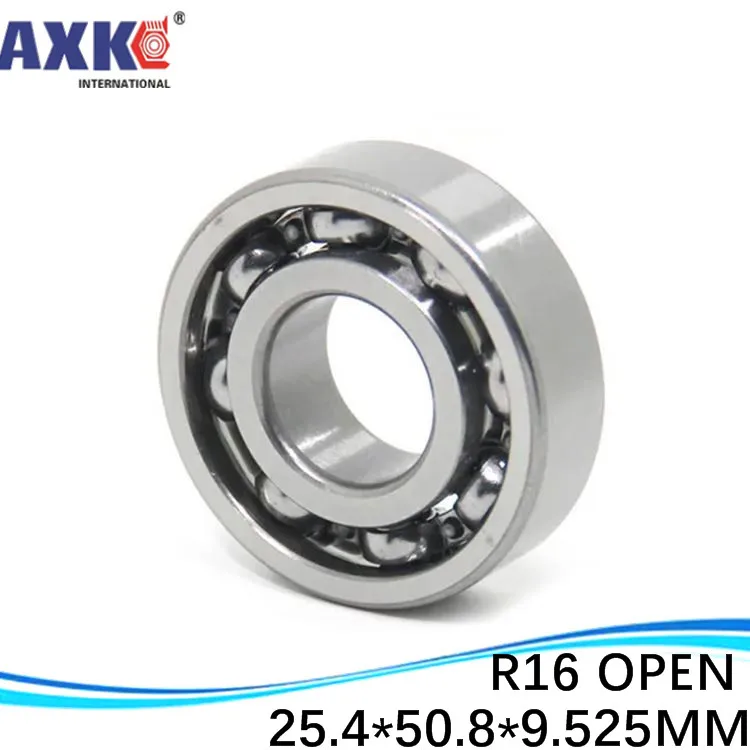

R16 open 1 x 2 x 3/8" english inch Bearing Miniature Ball Radial Bearings EE9 25.4*50.8*9.525