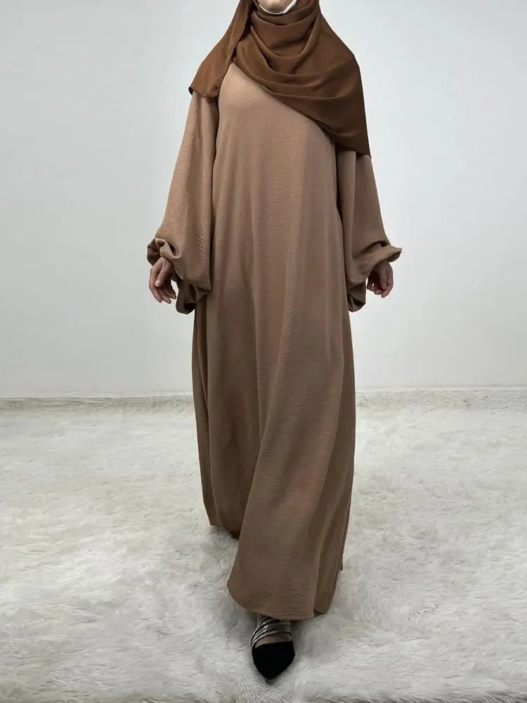 Рамадан Ид Абая Дубай Кафтан мусульманское платье Турция для исламской молитвы