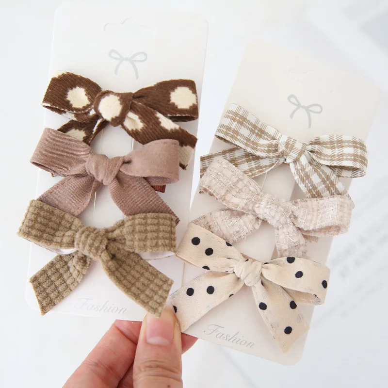 

Заколки для волос кофейного цвета, 3 шт./компл.