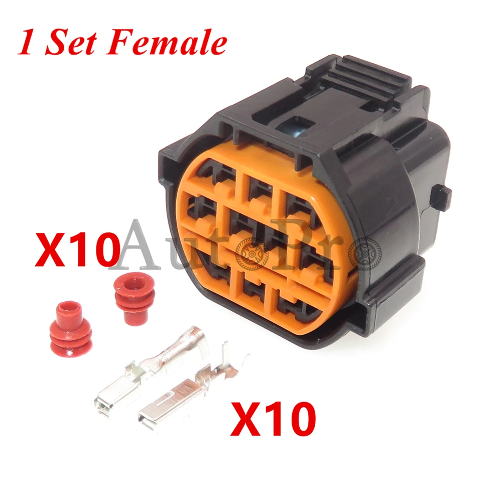 

Розетка для автомобильной фары с 10 отверстиями в сборе