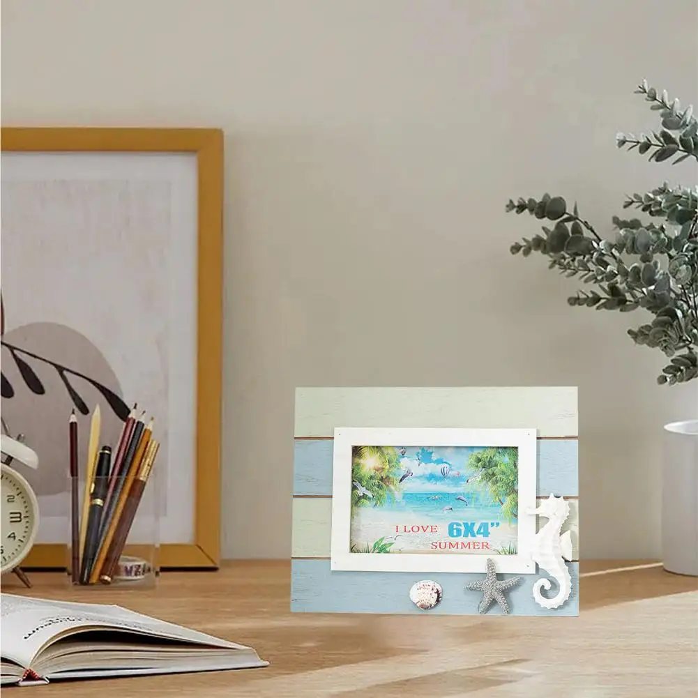 

Stable Photo Frame Smooth Surface Replaceable Picture Display Stand Photo Frame Horizontal Picture Display Frame Studio Supply