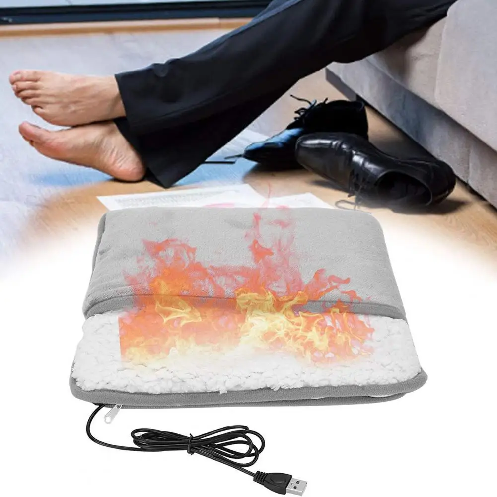 

Wear-Resisting Multipurpose USB Electric Under Desk Pad Heated Blanket for Elderly Office Worker