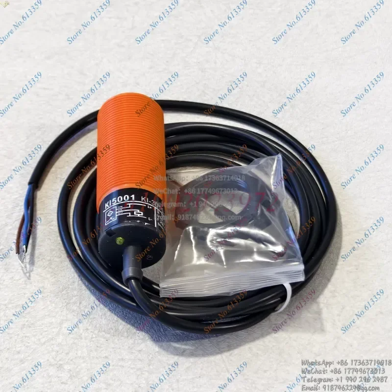 Фото Емкостный датчик приближения KI5001 PNP NC M30 10-36VDC, новый, высокого качества №4