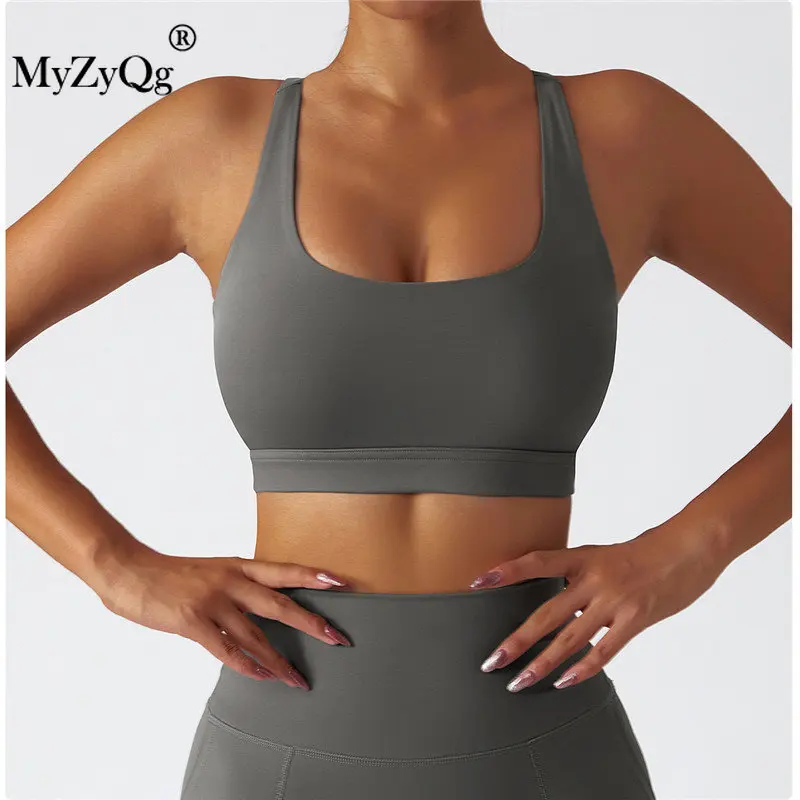 

Женские спортивные колготки, Быстросохнущий бюстгальтер для бега и йоги, жилет, белье для бега, спортивные топы средней интенсивности для т...