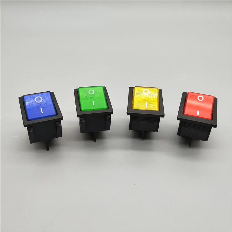 Автомобиль DIY модификация ключа KCD4 ON-OFF 30A/250V 16A/250V сверхмощный 4-контактный тумблер