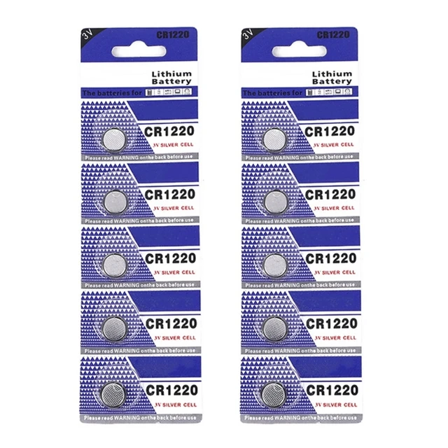 Надежные батарейки-кнопки CR1220, идеально подходящие для часов ...