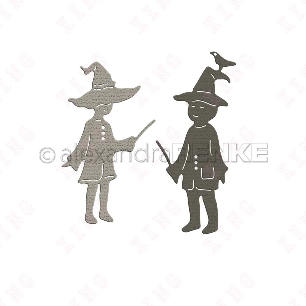 

Christmas New Metal Cutting Dies Diy Scrapbook Craft Handmade Decoration Embossing Mould 2022 Arrival Sorcerer's Apprentices Die